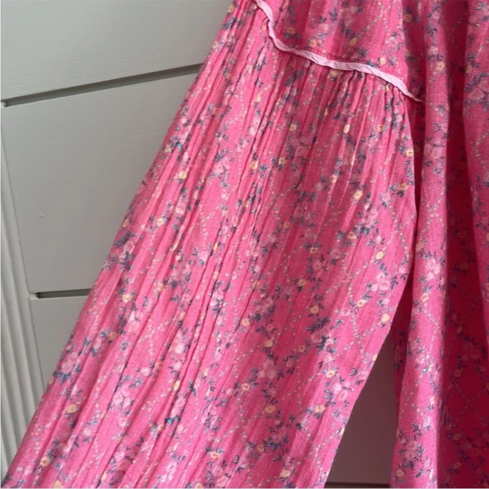 LoveShackFancy Floral Cotton Top NEW - Picture 6 of 7